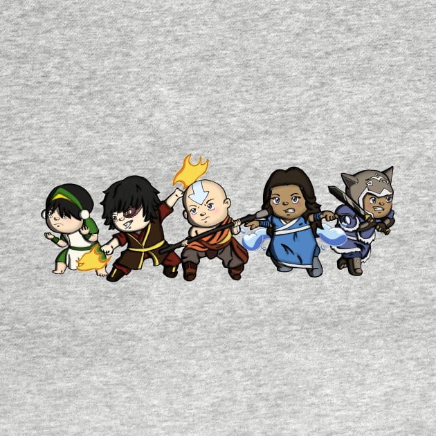 Team Avatar by zacksmithart